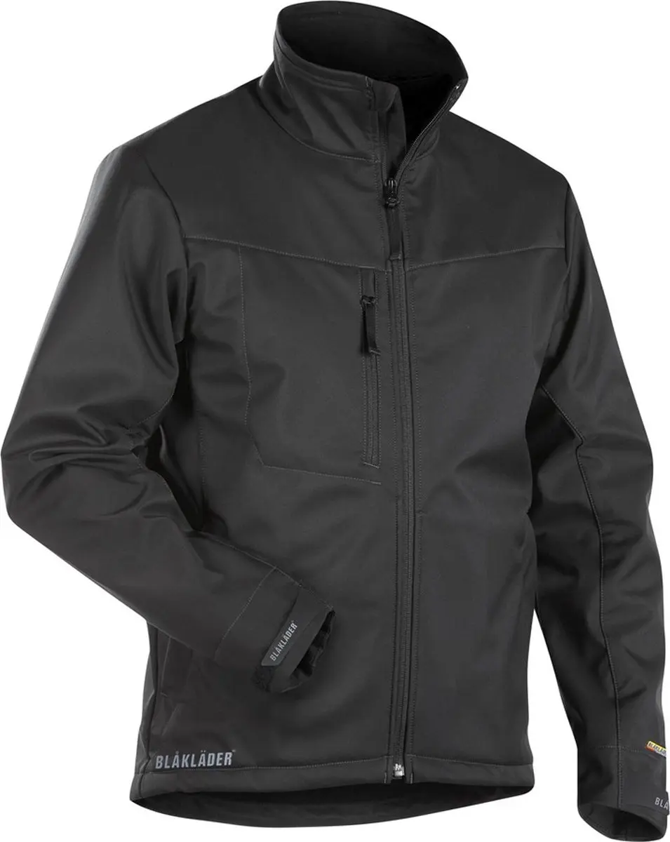 Blåkläder 4951 Softshell Jack - Zwart L - afbeelding 6 van 6