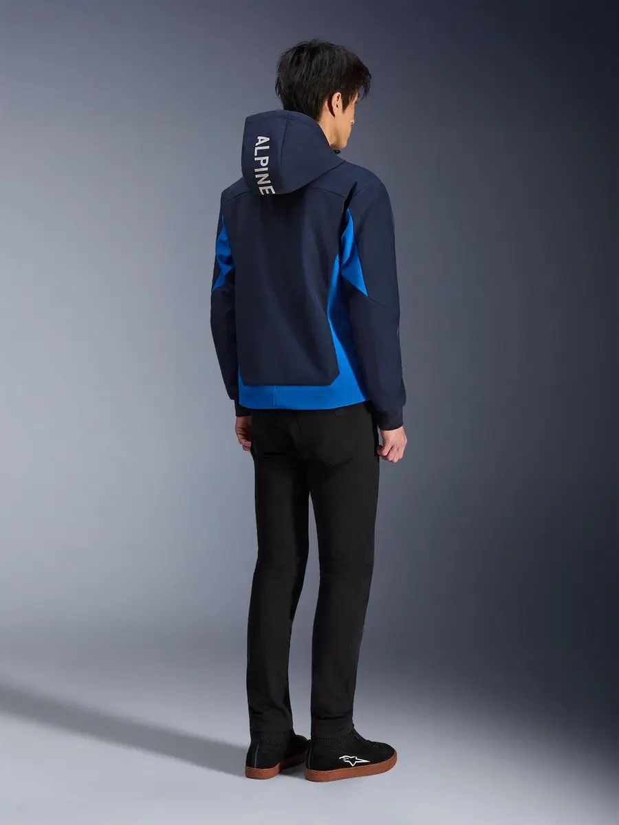 Alpinestars Radium Tech Motorfiets Zip Hoodie - Blauw L
