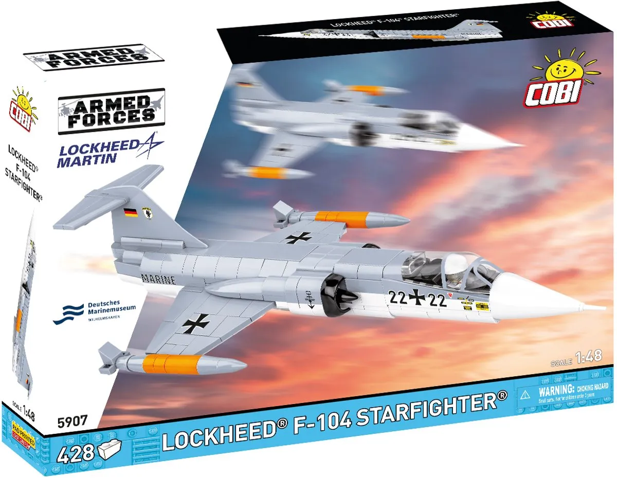 Cobi Lockheed F-104 Starfighter Bouwset 1:48