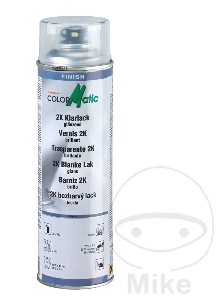 Motip Colormatic 2K Blanke Lak Hoogglans 500ml - Meerkleurig