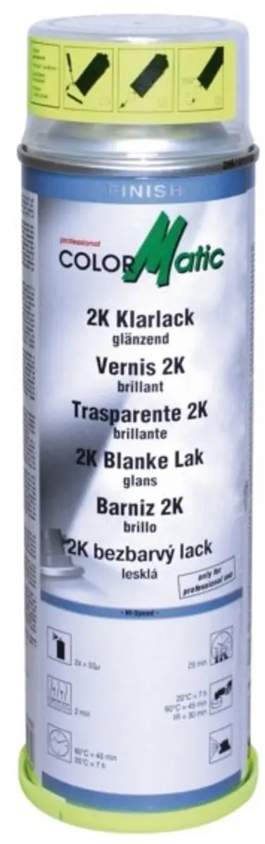 Motip Colormatic 2K Blanke Lak Hoogglans 500ml