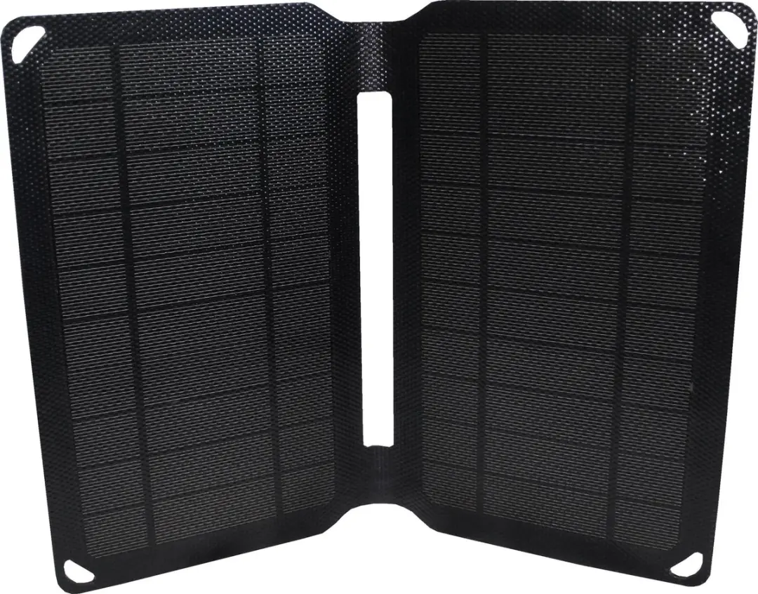 Powerplus Chimp USB ETFE 10W ZonneLader - Zwart