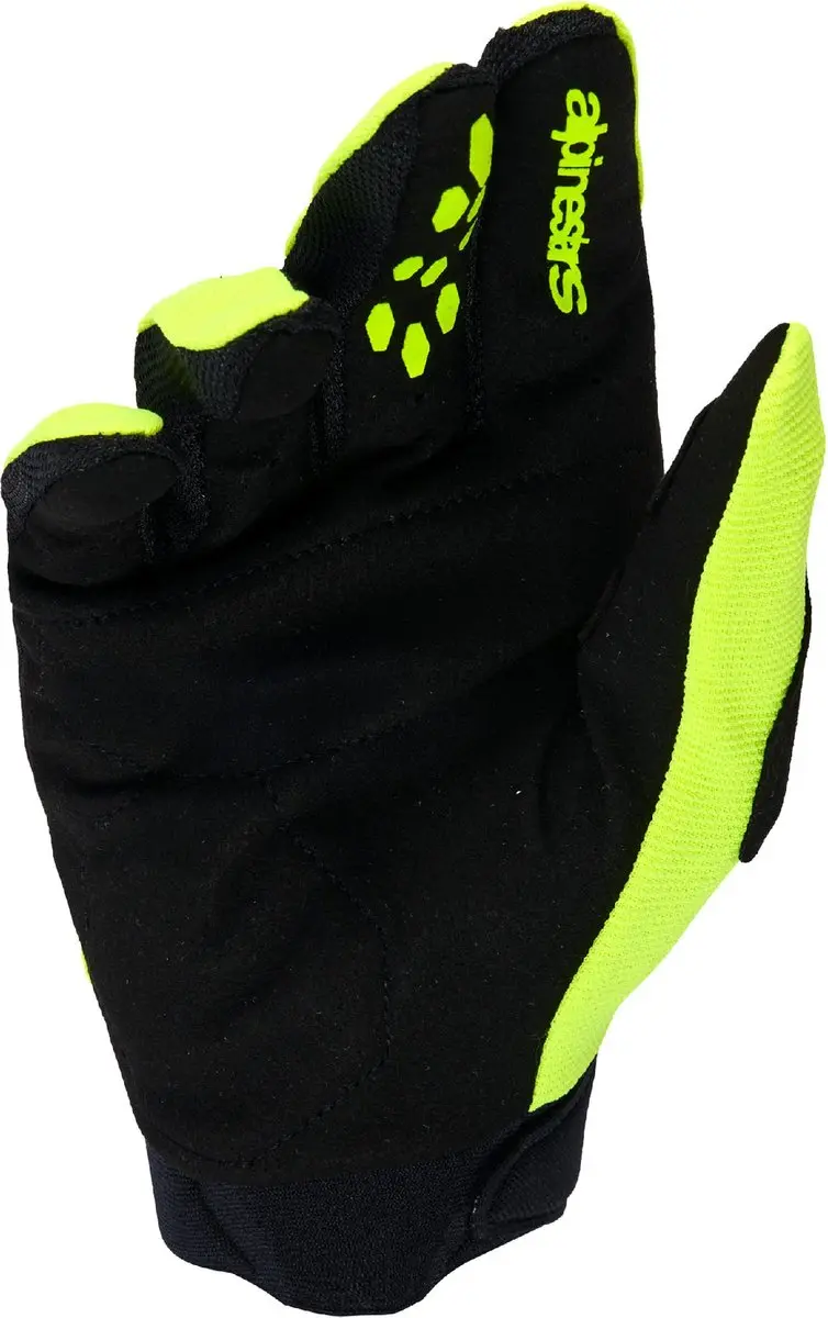 Alpinestars Full Bore V2 Jeugd Motocrosshandschoenen M - Zwart/Geel