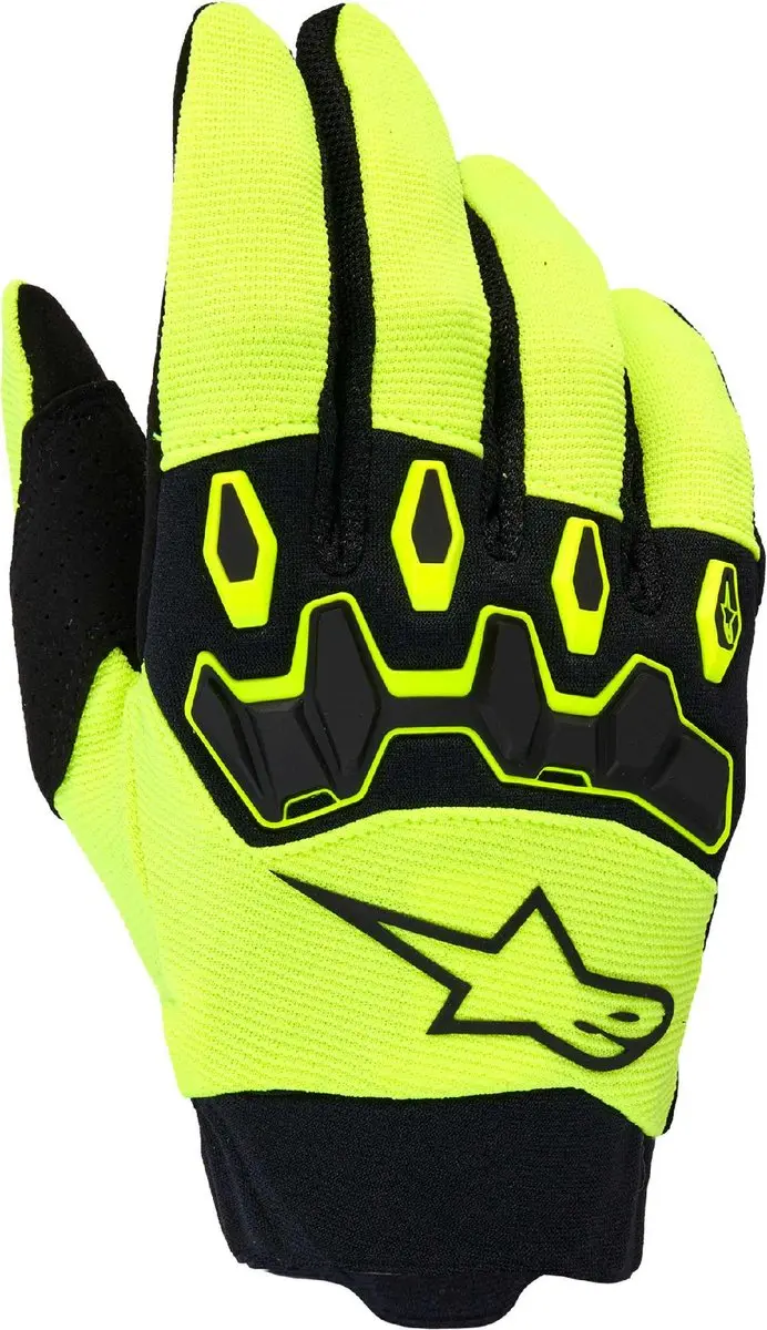 Alpinestars Full Bore V2 Jeugd Motocrosshandschoenen M - Zwart/Geel