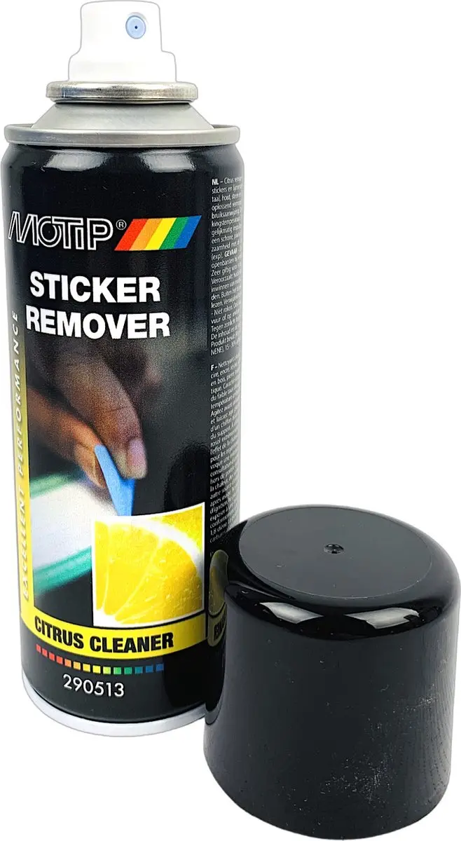 Motip Citrus Reiniger & Sticker Verwijderaar 200ml - Meerkleurig