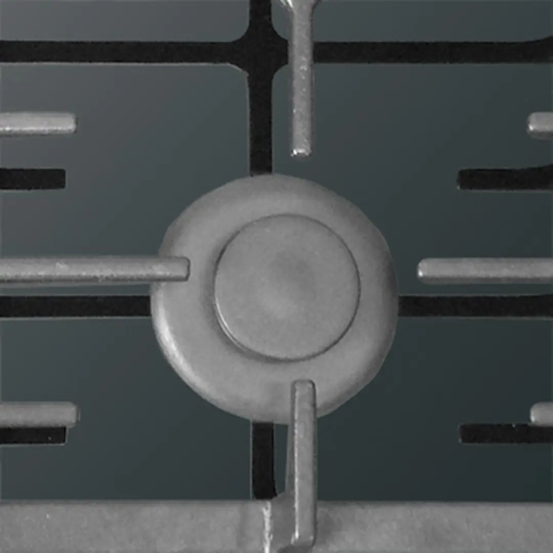 Kaiser KCG 6383 Inbouw Gaskookplaat 60cm - 4 Zones - Zwart