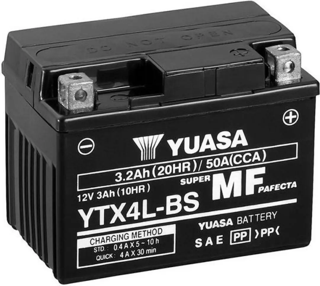 Yuasa YTX4L-BS Accu - Polaris Quad 2001-2022