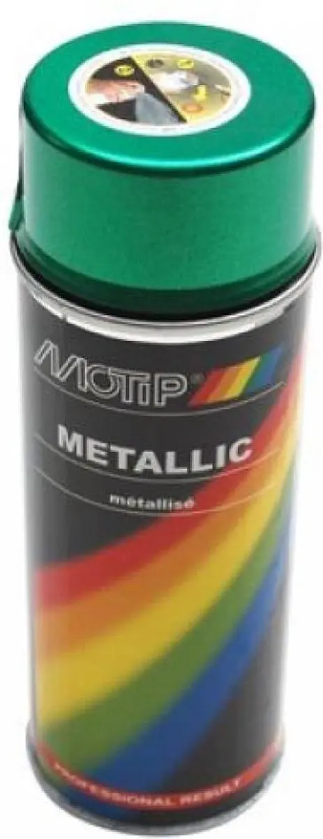Motip Metallic Lak Groen 400ml