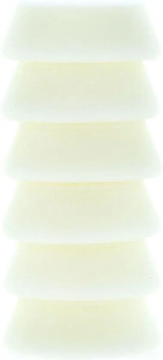 Rupes White Ultra Fine Finishing Pad 34/40mm - 6 Stuks