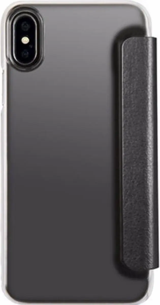 Guess Iridescent Book Case iPhone X/Xs - 2 Stuks - Zwart
