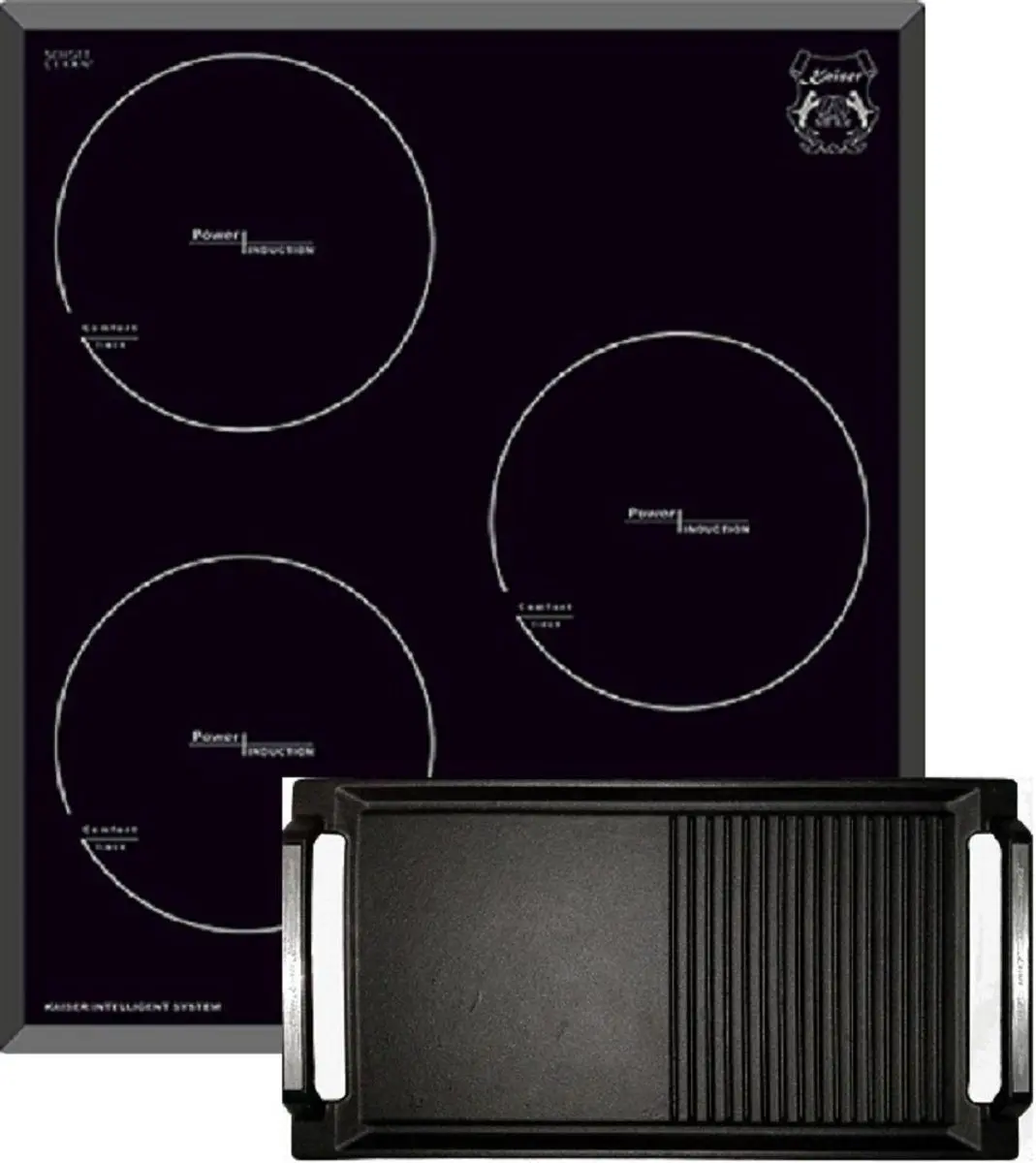 Kaiser KCT 4746 F Inductiekookplaat 45cm - 3 Zones