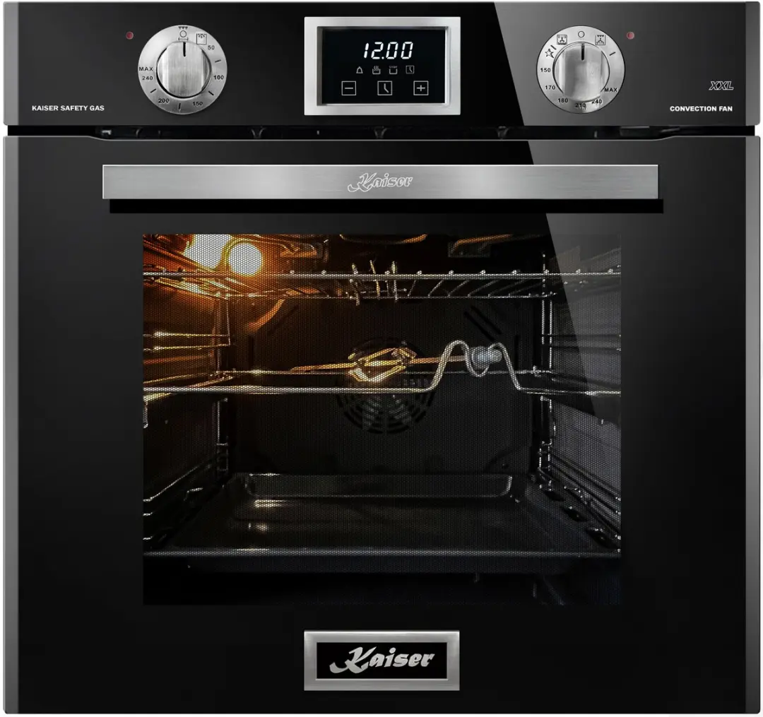 Kaiser EG 6374 SP Inbouwoven 79L - Zwart