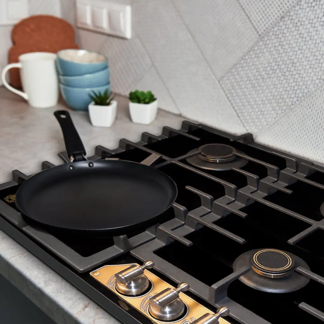 Kaiser KCG 6335 Em Gaskookplaat 60cm - Zwart/Goud