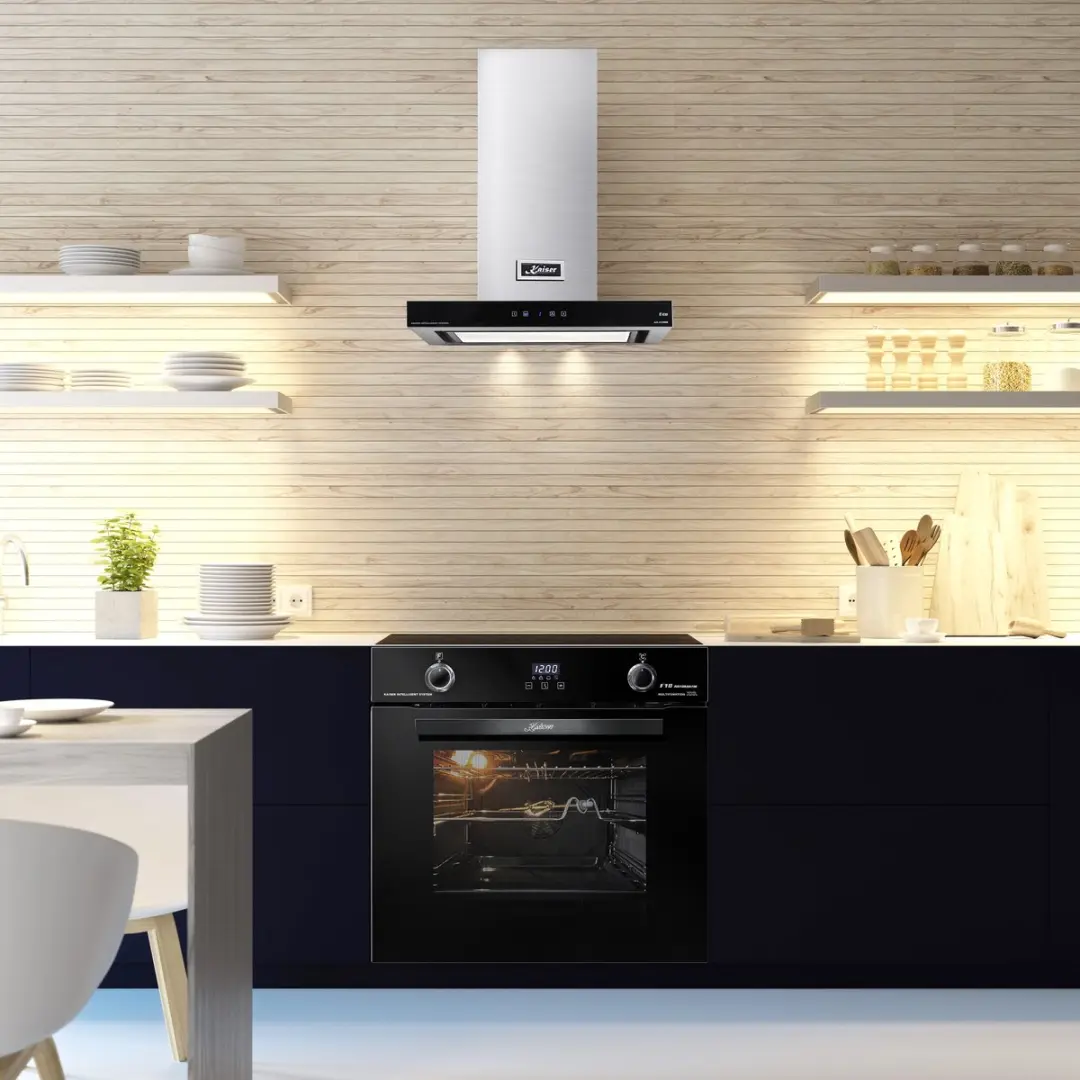 Kaiser AT 6433 Eco Wandafzuigkap 60cm - 750m³/h - Roestvrij staal