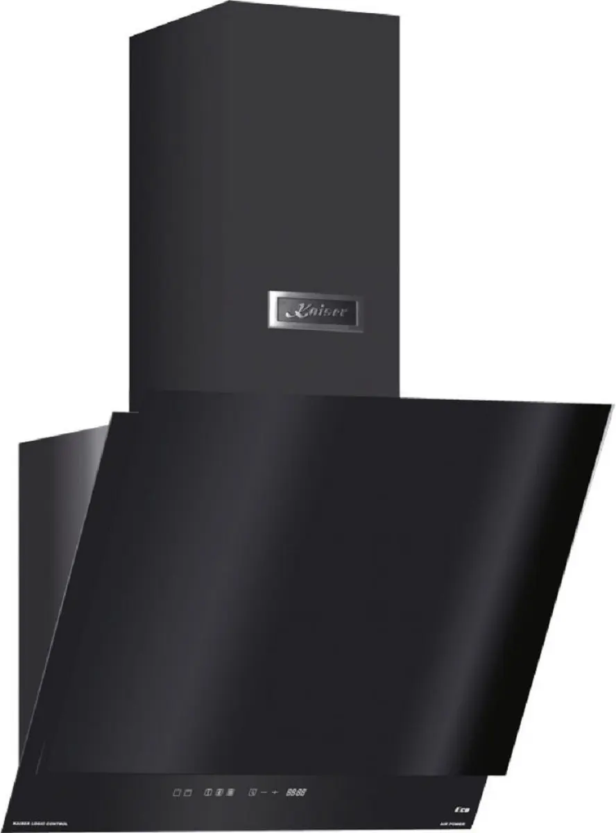 Kaiser AT 6410 F ECO Wandafzuigkap 60cm - 1250 m³/h - Zwart