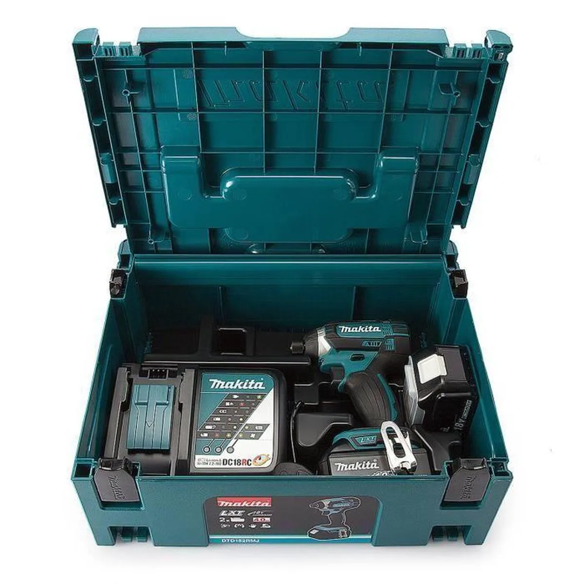 Makita DTD152RMJ Slagschroevendraaier - 2x 4.0Ah accu - Mbox