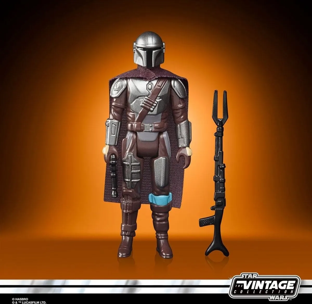 Star Wars The Mandalorian Retro Speelfiguur - Beskar