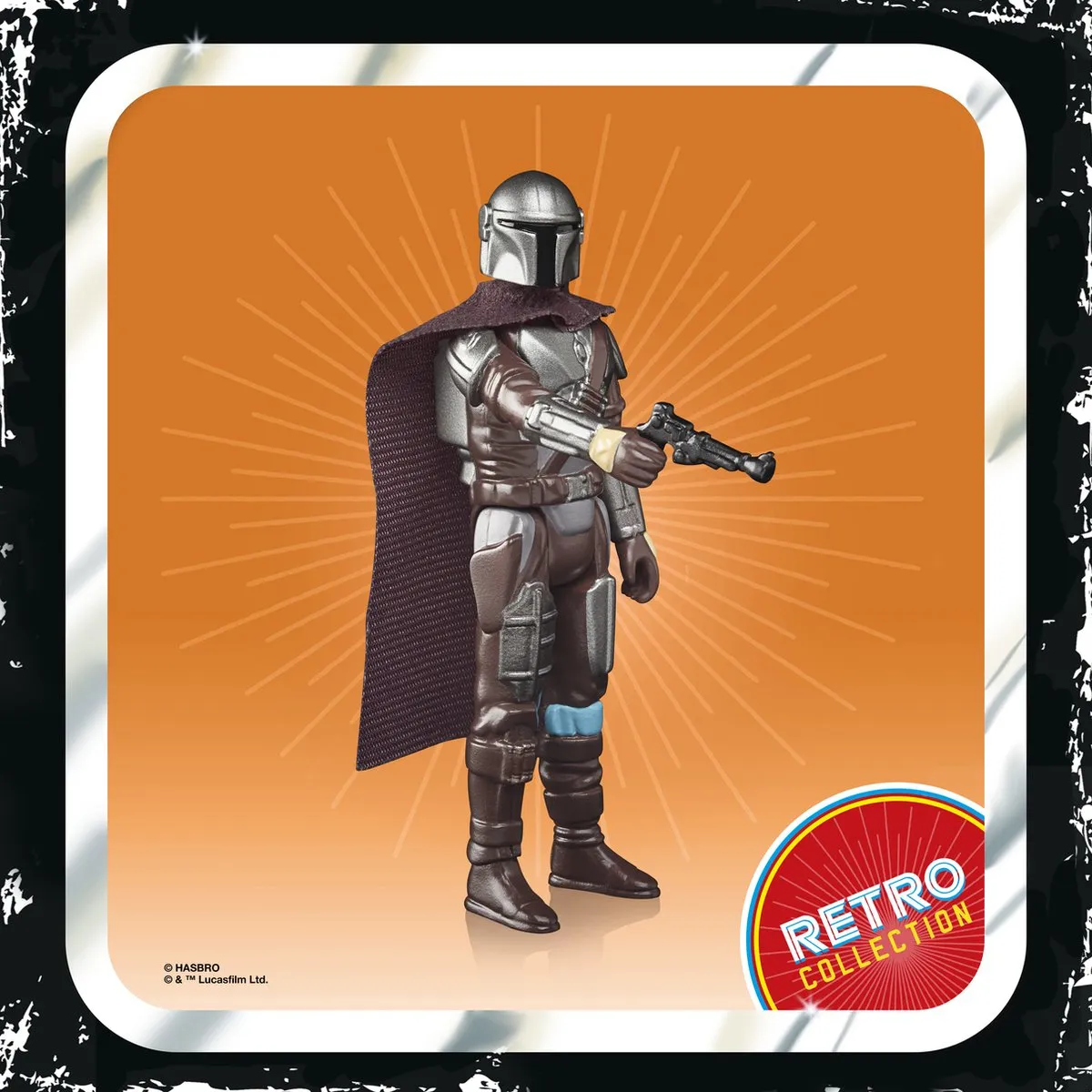 Star Wars The Mandalorian Retro Speelfiguur - Beskar