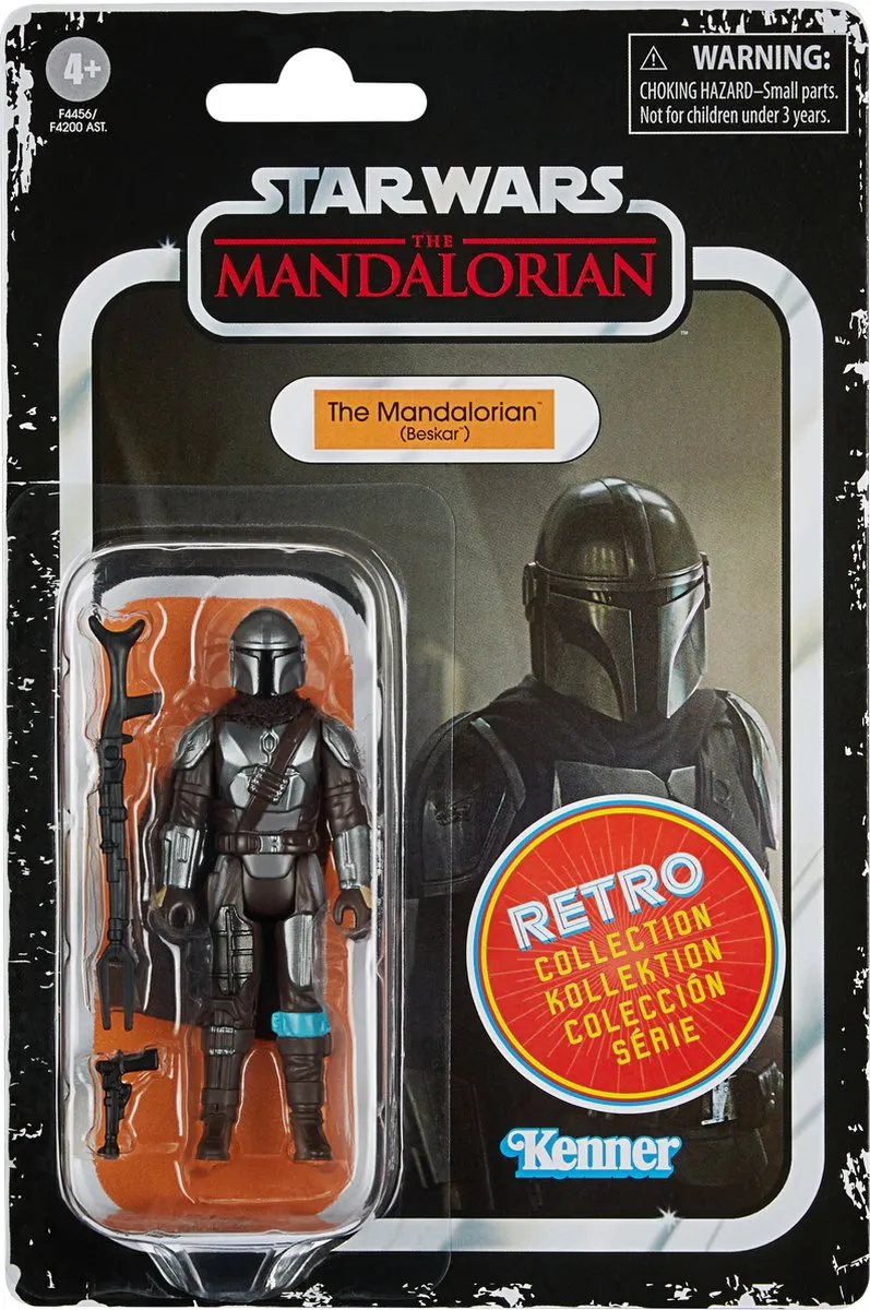 Star Wars The Mandalorian Retro Speelfiguur - Beskar