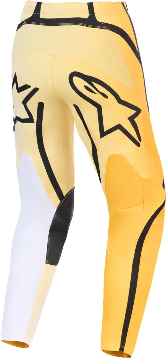Alpinestars Fluid Apex Motorcrossbroek Geel/Zwart - Maat 30