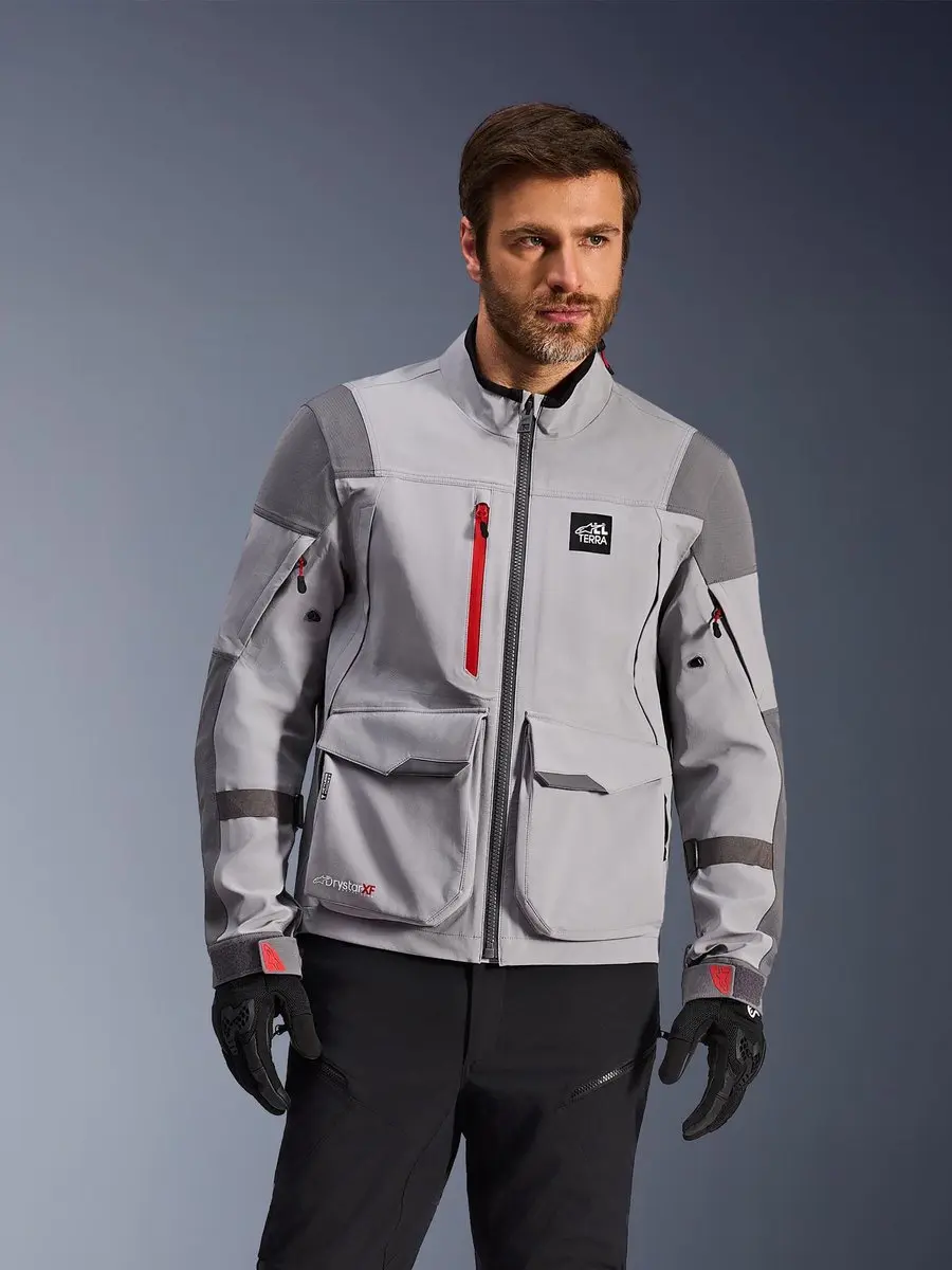 Alpinestars Maxdura Drystar XF Motorjas - Grijs - 2XL