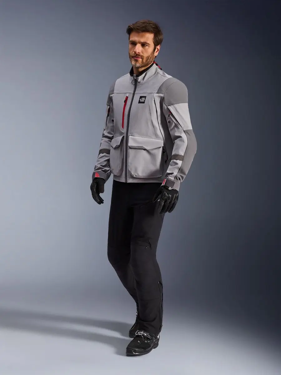 Alpinestars Maxdura Drystar XF Motorjas - Grijs - 2XL