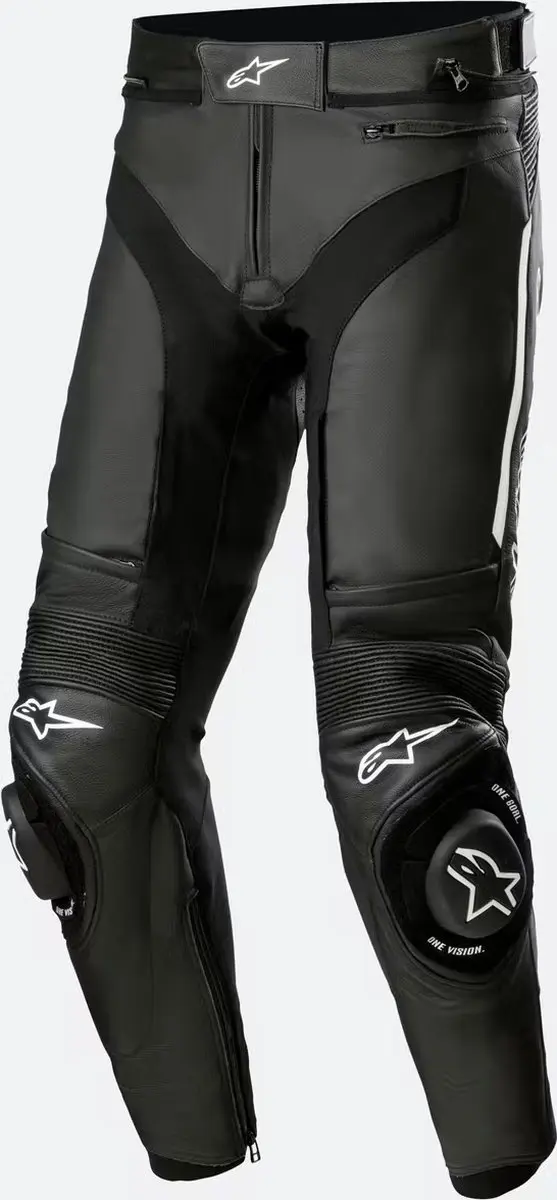 Alpinestars Missile V3 Motorbroek - Zwart/Wit