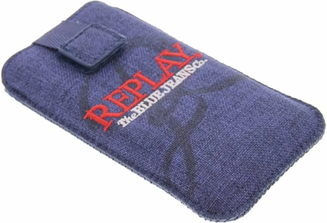 Replay Classic iPhone 4 Hoesje - IHU59951505 - Replay the Blue Jeans