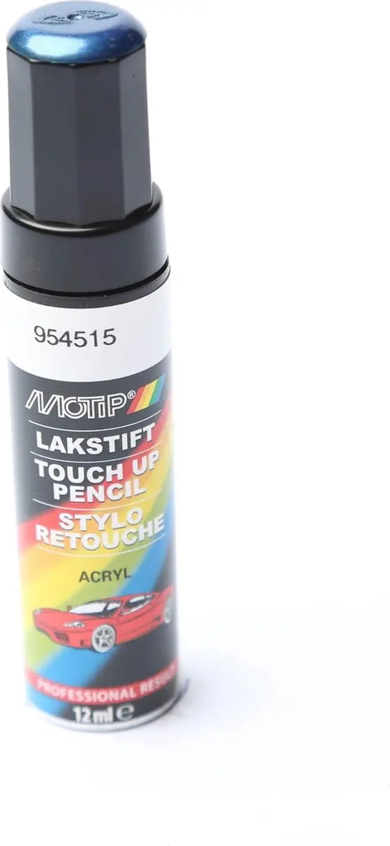 Motip 954515 Auto Lakstift Blauw Metallic 12ml
