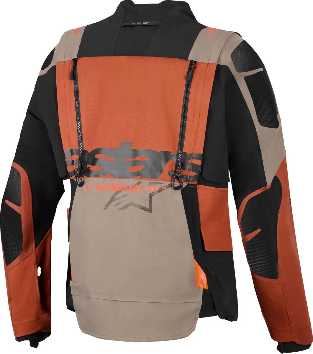 Alpinestars Harok Pro Drystar XF Motorjas - Zwart/ Oranje - 3XL