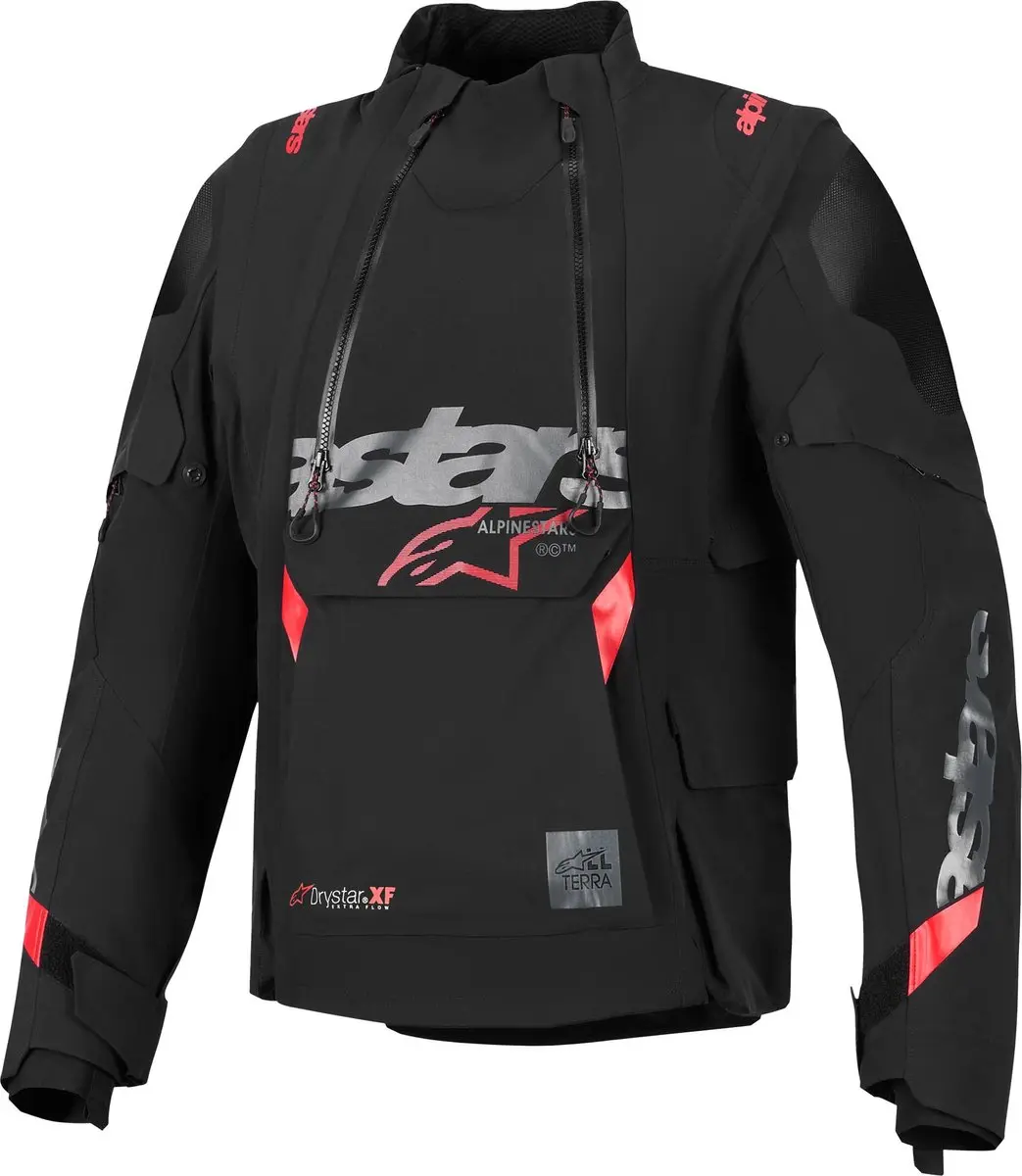Alpinestars Harok Pro Drystar XF Motorjas - Zwart/ Oranje - 3XL