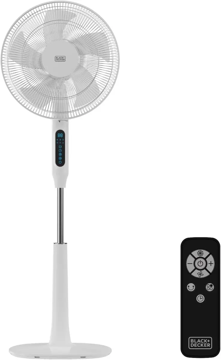 Black+Decker Elektrische ventilator op voet