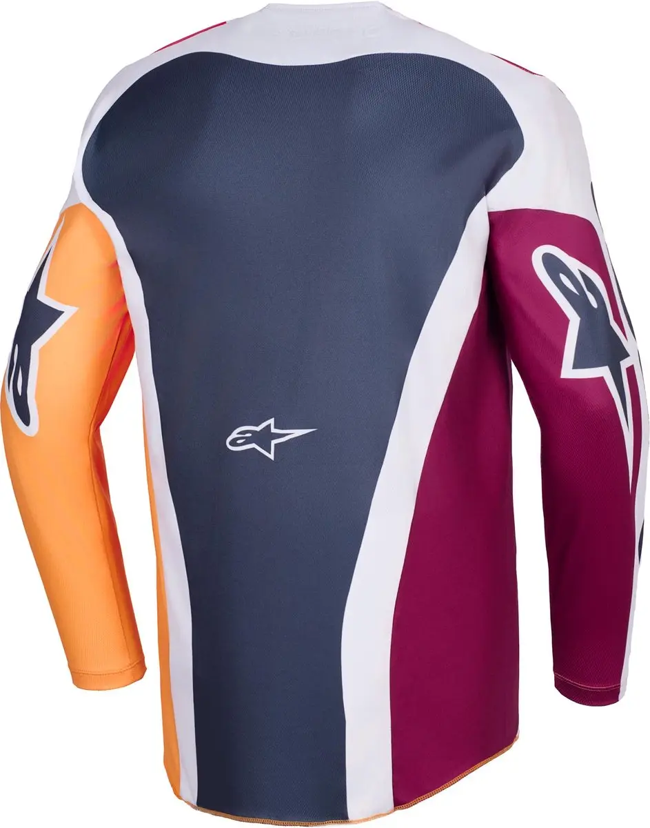 Alpinestars Racer Portl Motorcross Trui - Zomer - Rood/Grijs