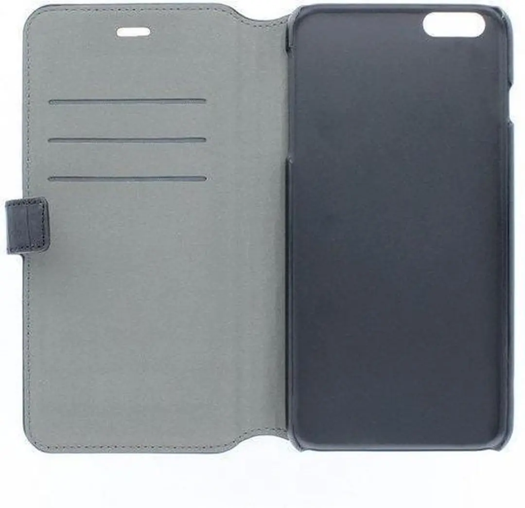 Guess Clark Book Case Hoesje - iPhone 6/6S Plus - Croco Zwart