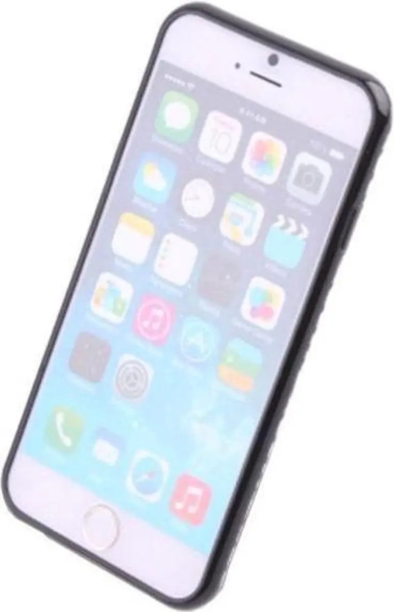 GUESS G-Cube TPU Hoes iPhone 6/6s - Zwart - GUHCP6GCUBK