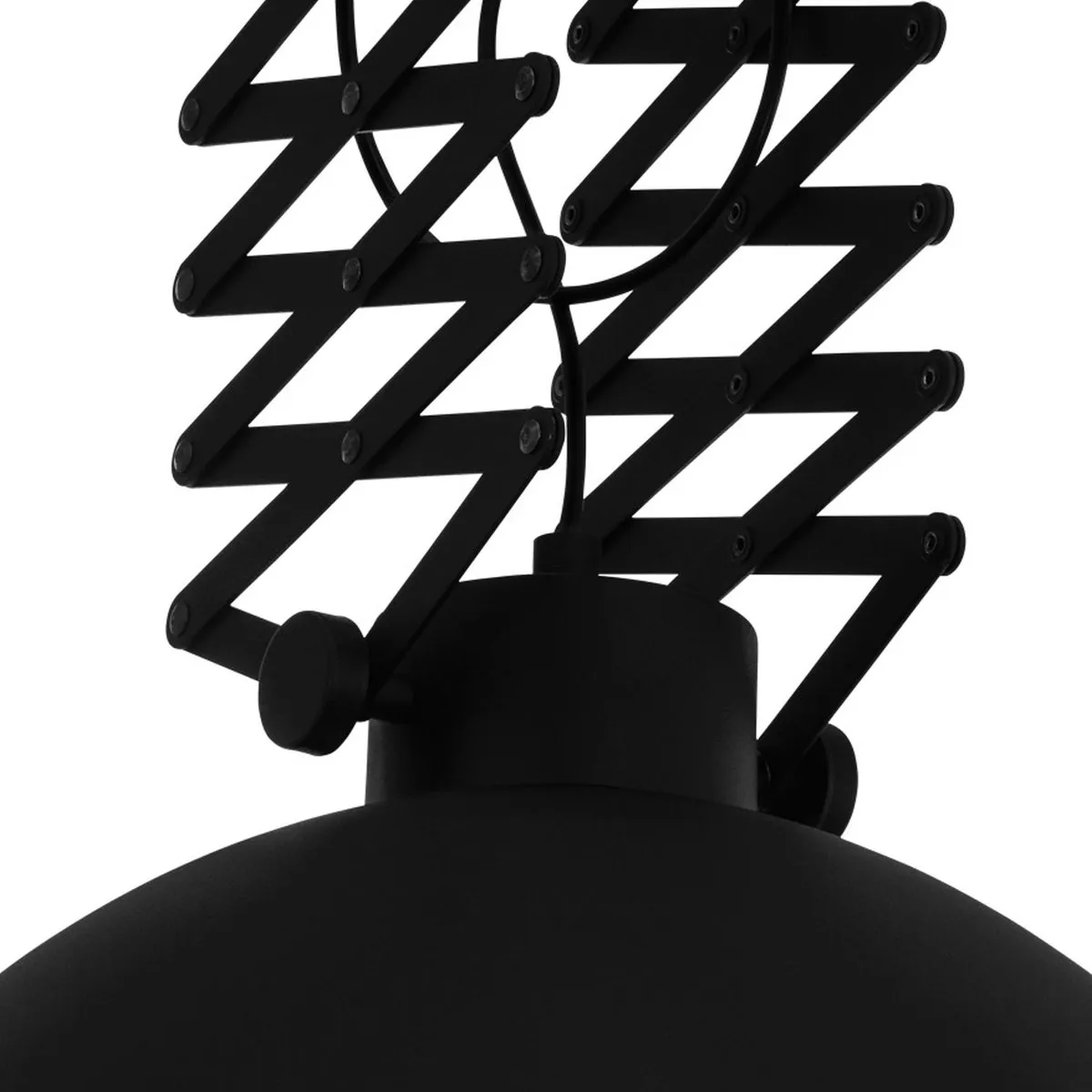Eglo Donington Plafondlamp E27 - Ø45cm - Zwart/Crème