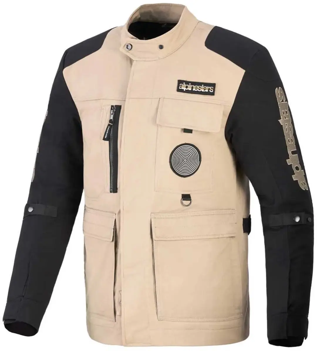 Alpinestars Dice Motorfiets Textieljas - Beige/Zwart - XL