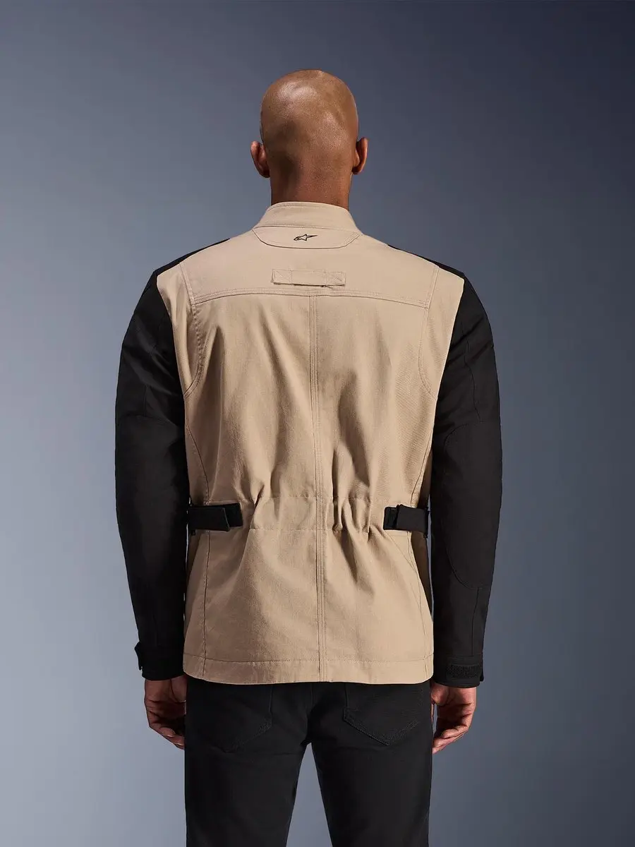 Alpinestars Dice Motorfiets Textieljas - Beige/Zwart - XL