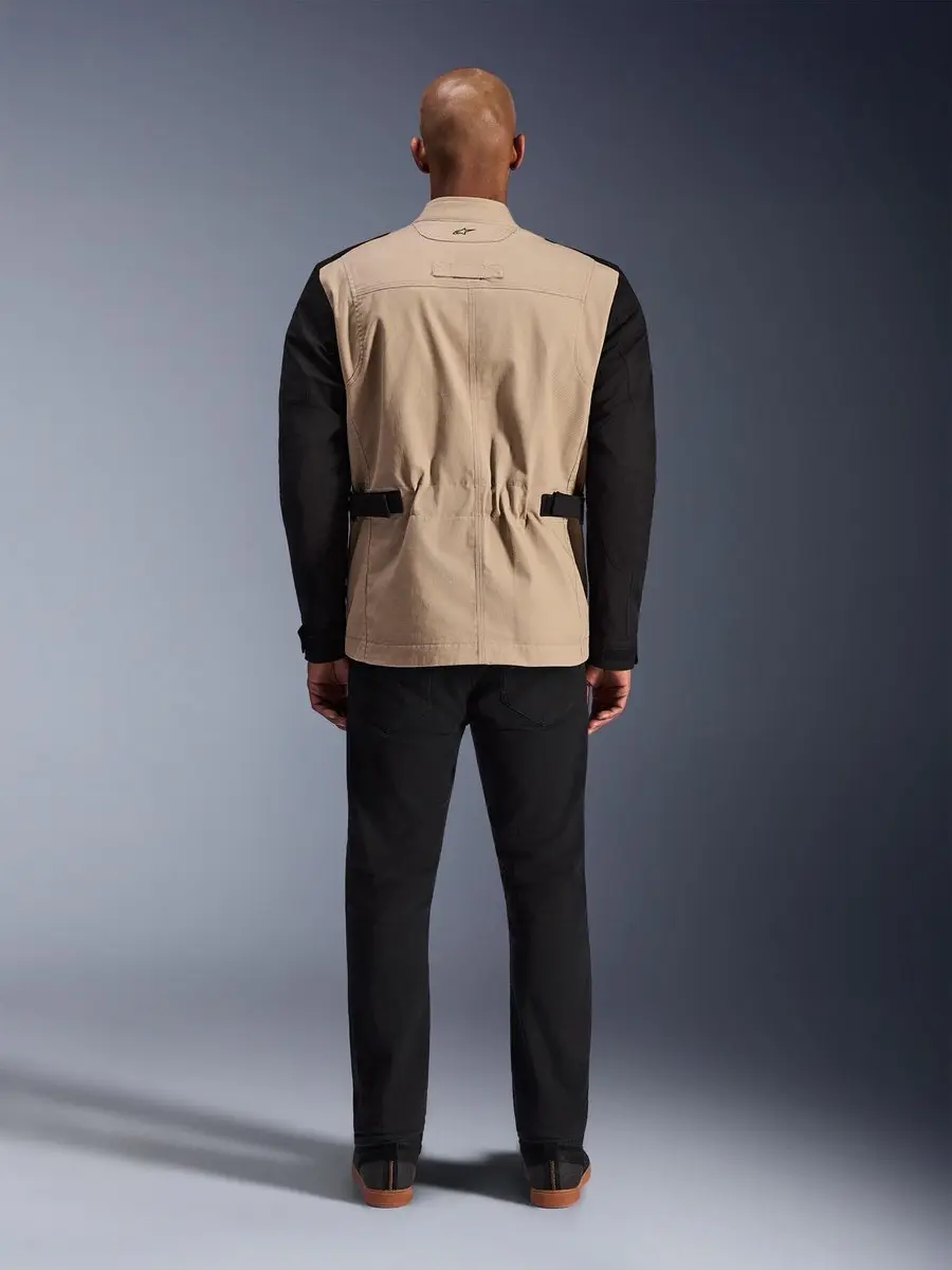 Alpinestars Dice Motorfiets Textieljas - Beige/Zwart - XL