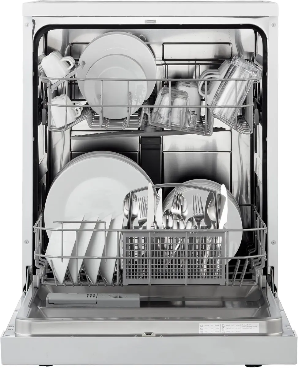 Tomado TDW6001W Vrijstaande Vaatwasser 12 Couverts - Wit