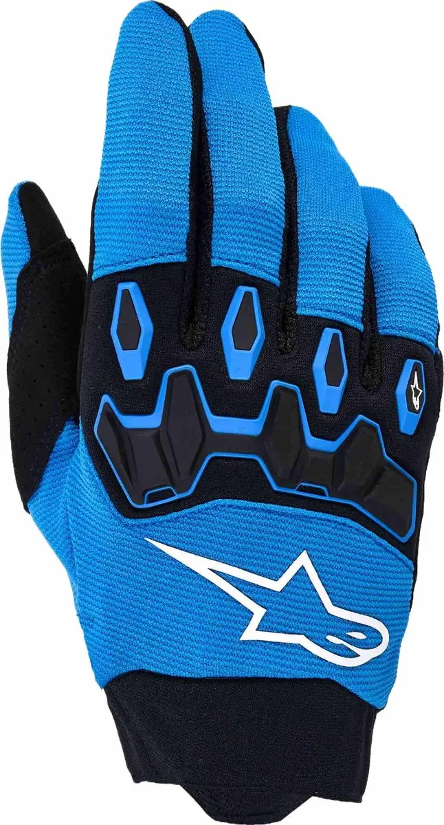 Alpinestars Full Bore V2 Motorcross Handschoenen - S - Zwart/Blauw