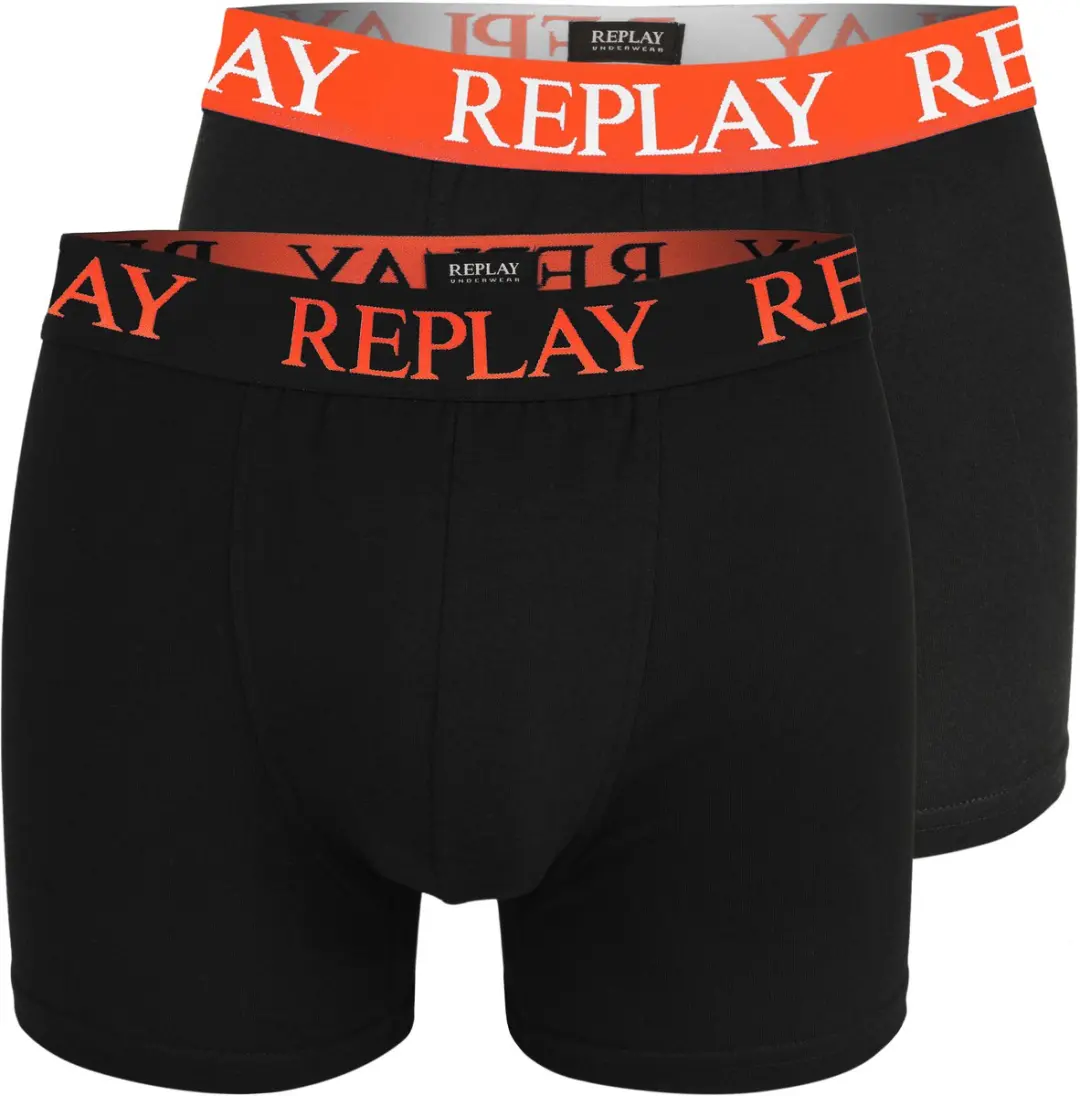 Replay Heren Boxershorts Set 6 Stuks - Zwart - Maat S