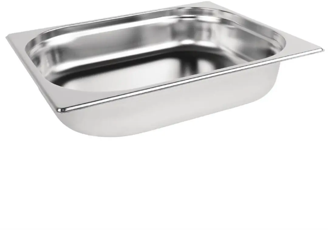 Vogue RVS GN1/2 bak 65mm hoogte