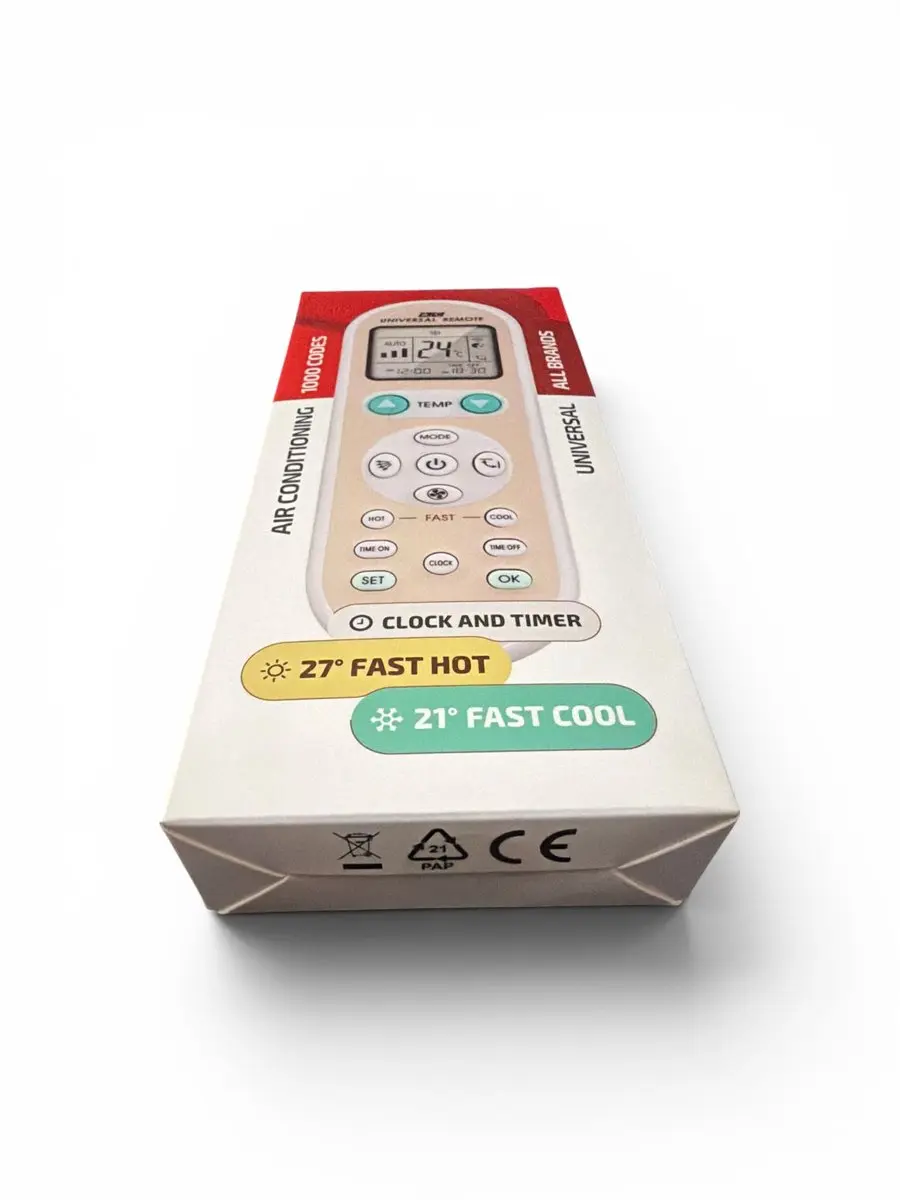 Superior Universele Airco Afstandsbediening - Crème