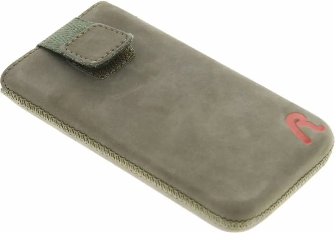 Replay Universele Vintage Leather Insteekhoes M - Groen