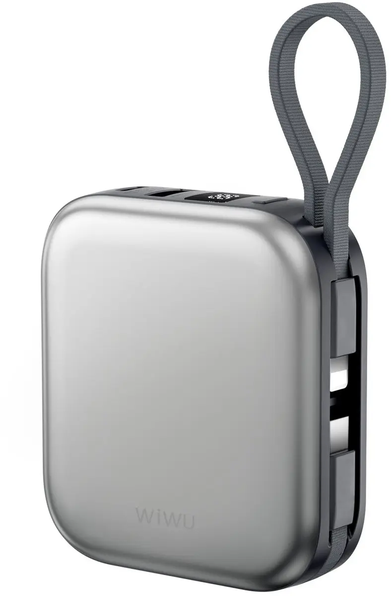 WiWu Powerbank 10000mAh 22.5W - Grijs