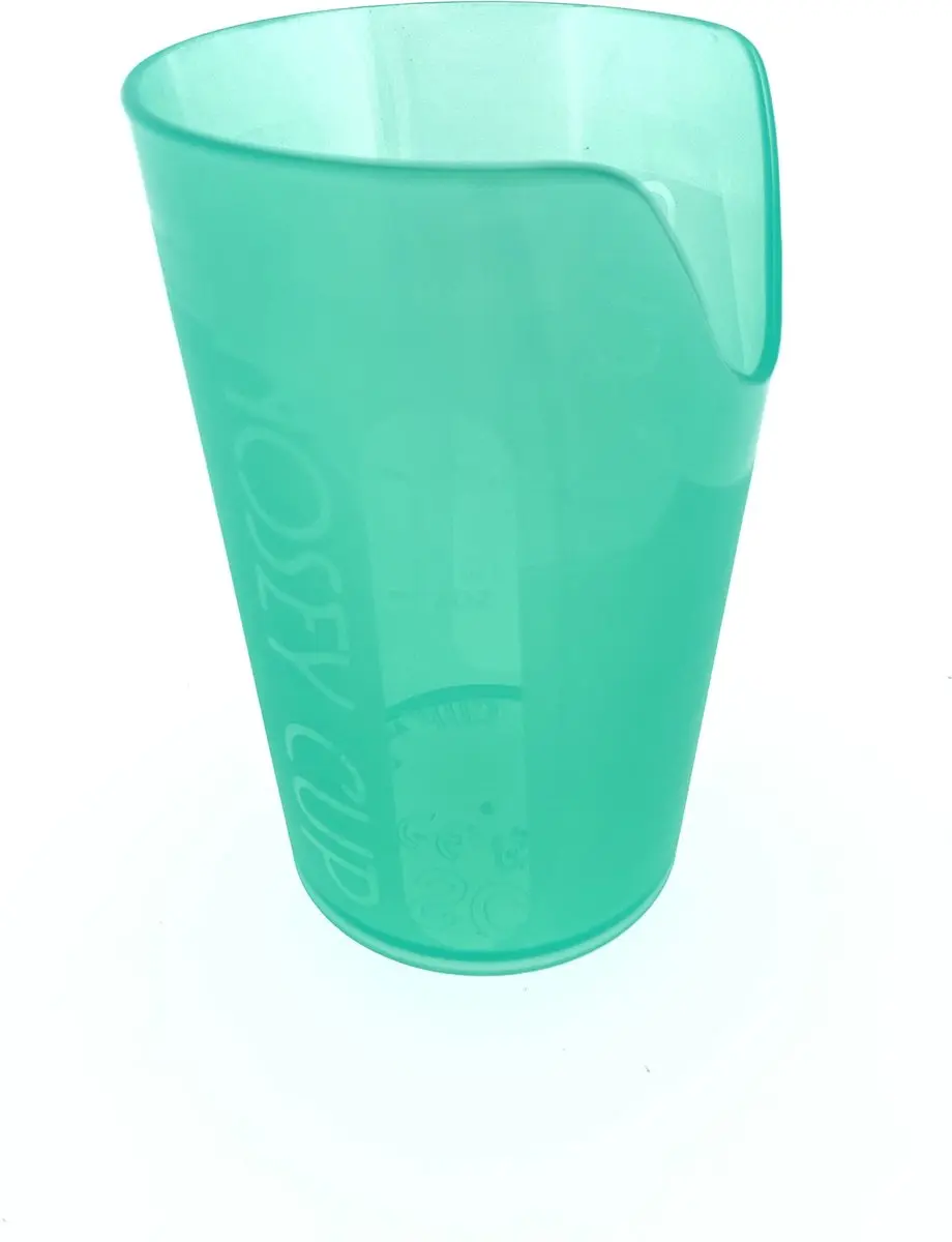 Vitility Beker met Neusuitsparing 120ml - Groen