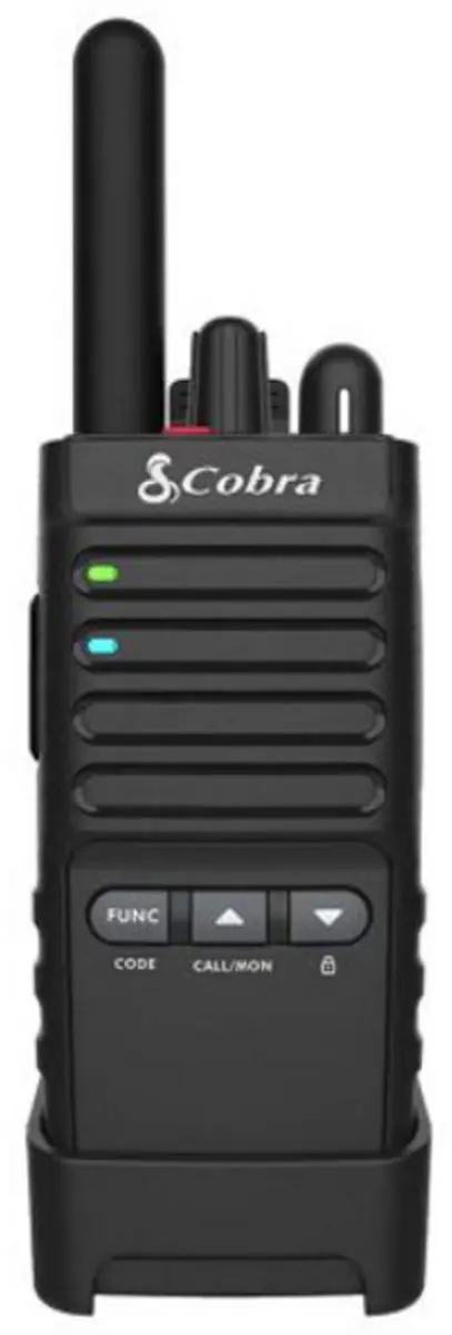 Cobra PX650 UHF PMR446 Portofoons - 24 Stuks (Set) - Zwart