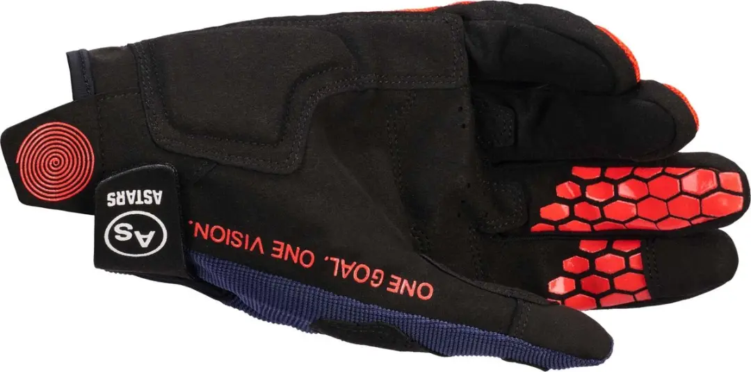 Alpinestars Pro-Dura Motorcross Handschoenen - Blauw/Oranje - 2XL