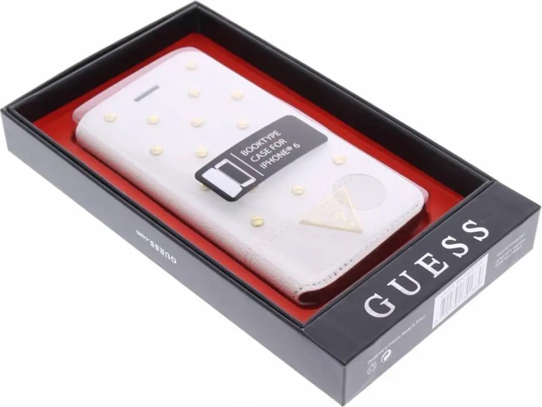 Guess Tessi Folio Case iPhone 6 - Wit - 6G34187202